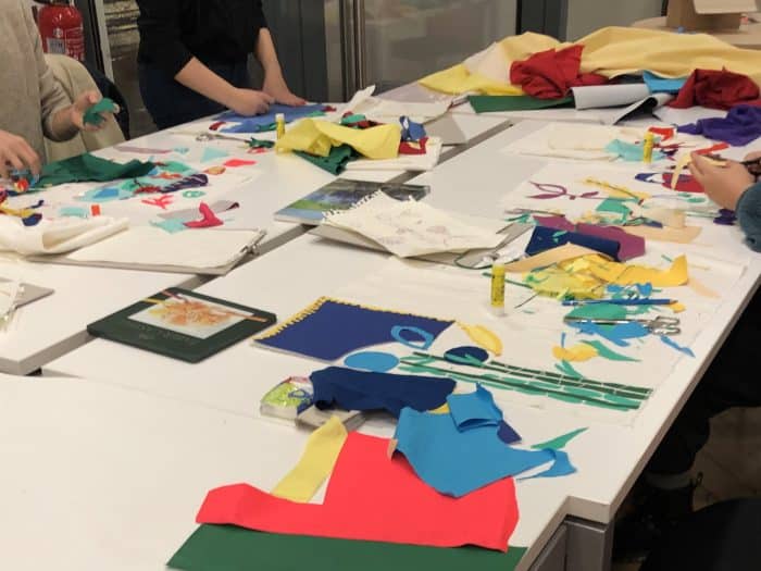 Atelier collage textile 1 atelier art textile du service vie de campus