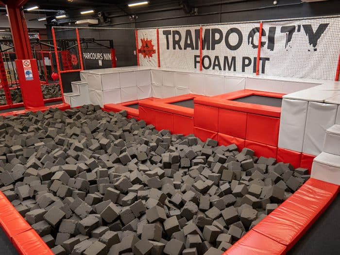 Trampoline et olympiade de 4 épreuves 1 Trampo City