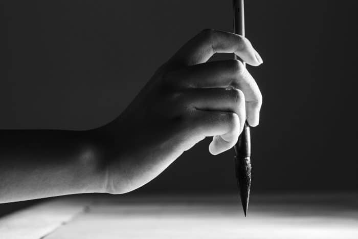 Stage d'encre botanique et calligraphie (sur 2 jours) 1 calligraphie arabe
