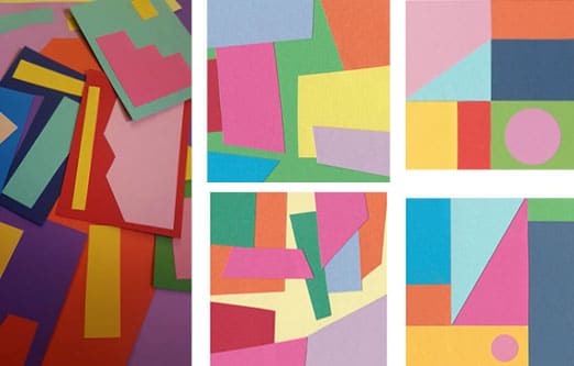 Initiation au collage papier 1 atelier 1