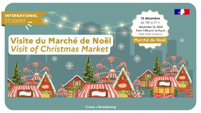 Site Crous Visite du Marche de Noel