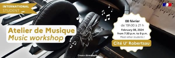 Site Crous Atelier de Musique