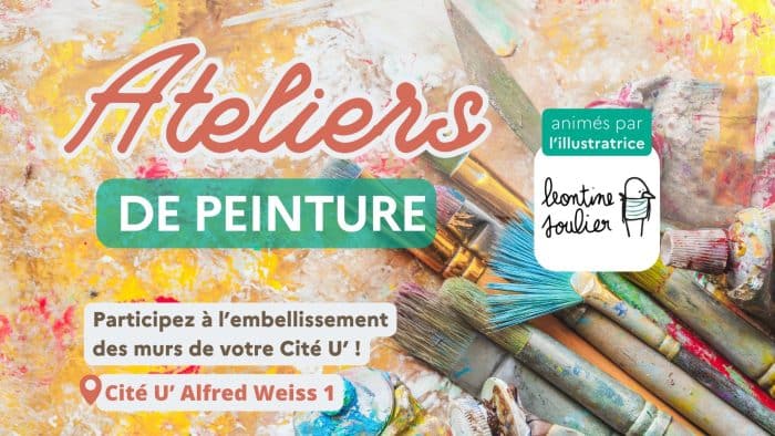 MR atelier peinture avec Leontine Soulier