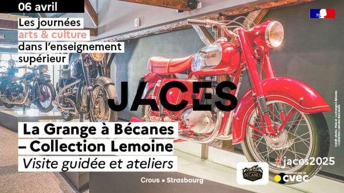 JACES | La Grange à Bécanes – Collection Lemoine ~ visite guidée et ateliers 1 SITE JACES2516