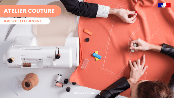 Atelier : initiation à la couture 1 Atelier couture 101025 min