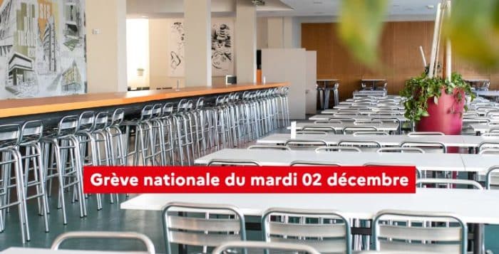 Grève nationale : les structures de restauration ouvertes 1 Mouvements de greve