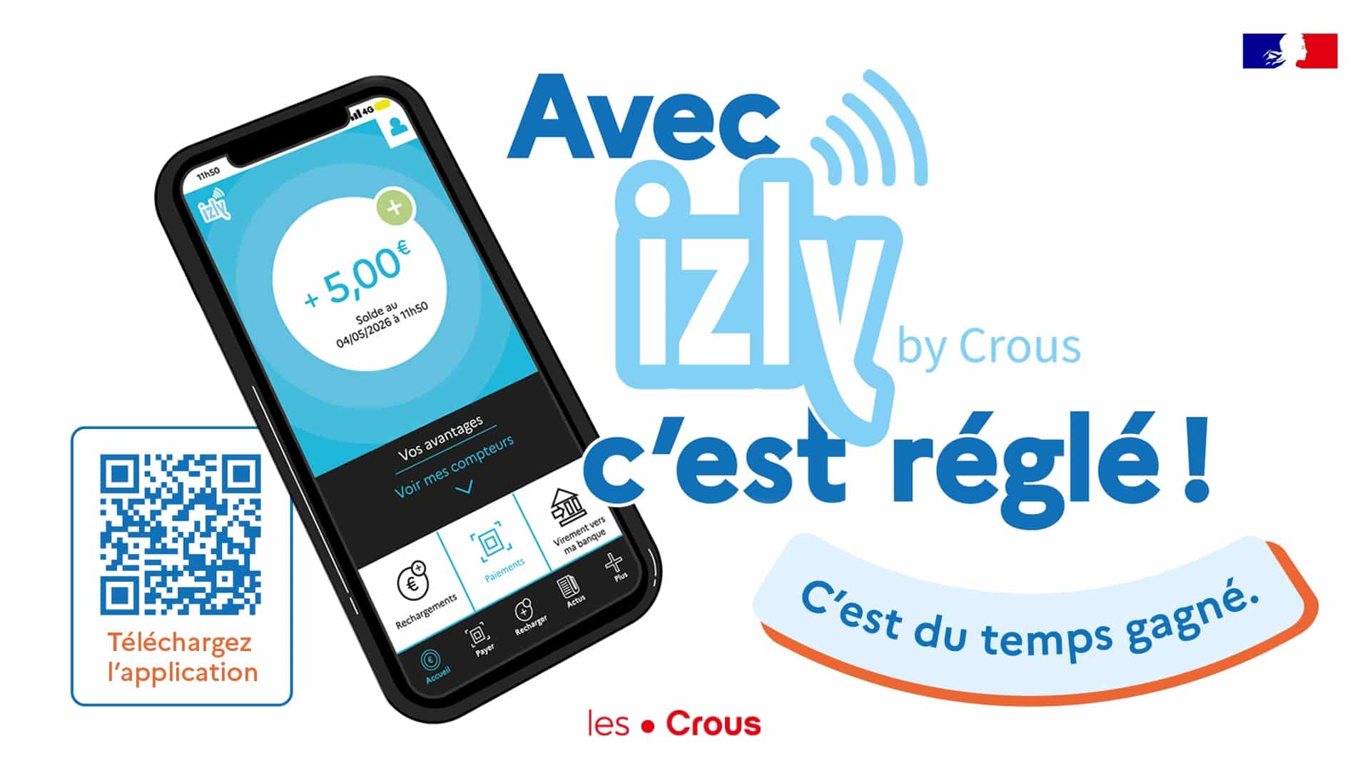 Bienvenue à Strasbourg ! 2 Izly ecrans paysage