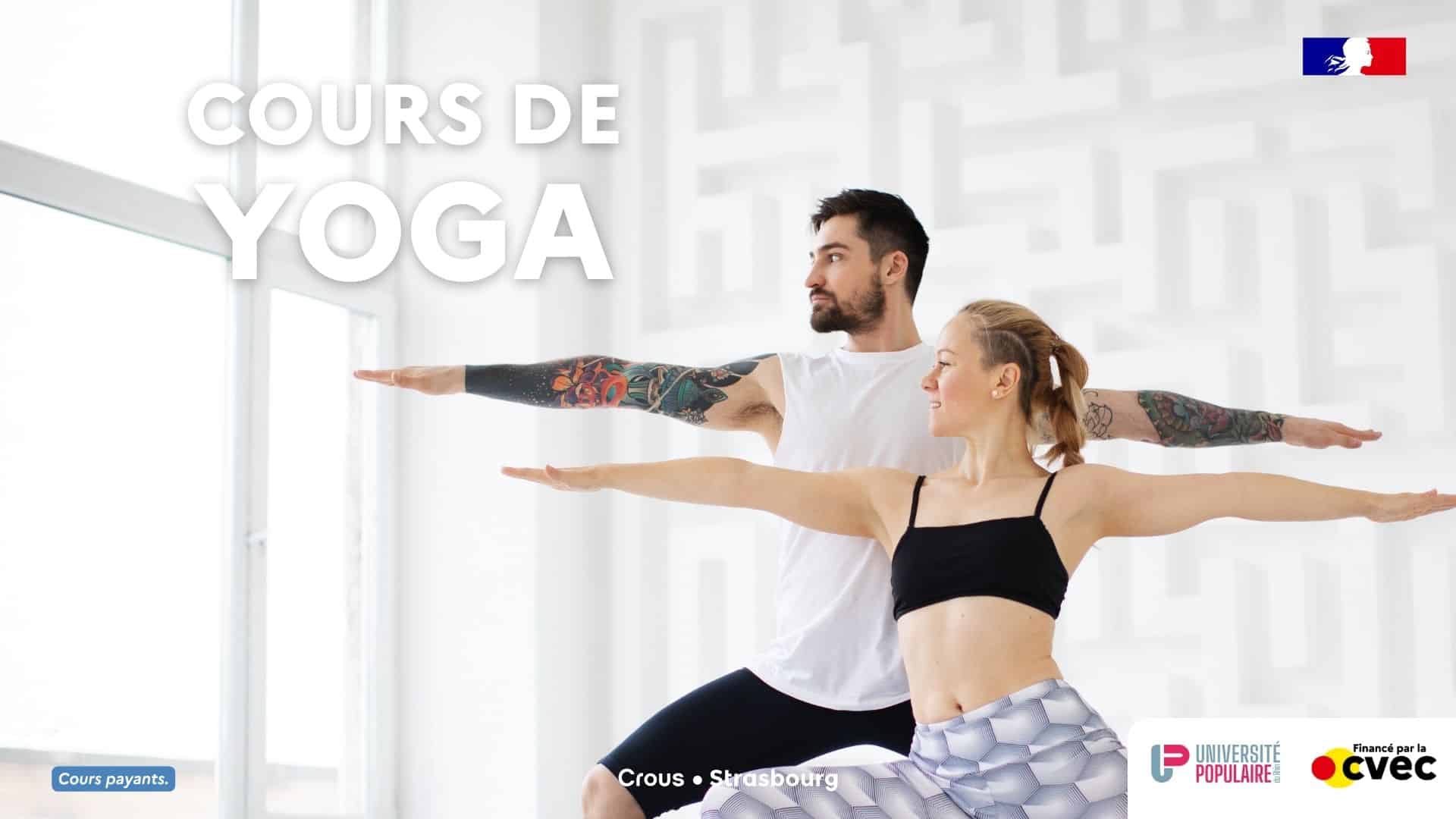 Cours de yoga avec l’UP